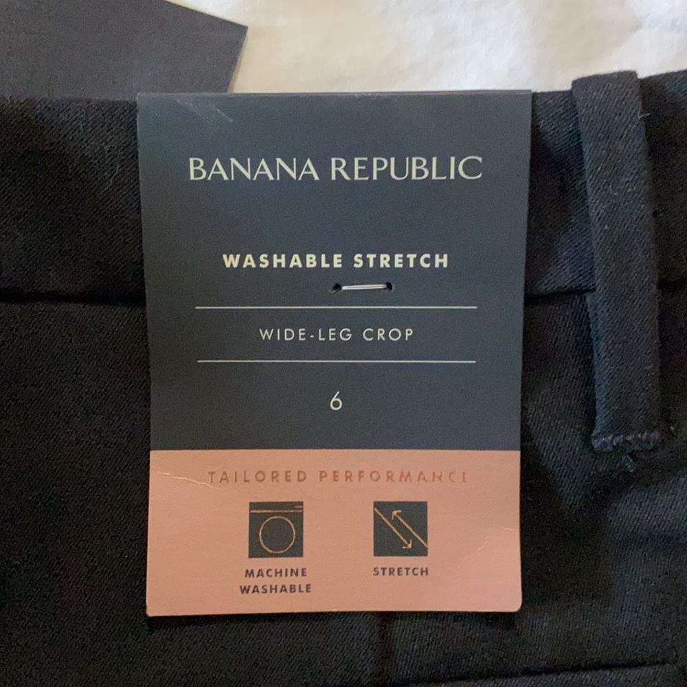 Banana Republic wise leg cropped pant - Picture 4 of 8